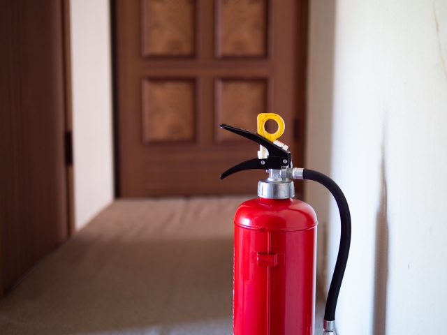 消火器点検は消防法で義務付けられています！